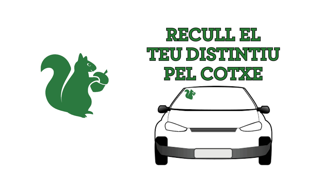 L’EMD de Bellaterra posa en marxa un distintiu de mobilitat per als vehicles de residents