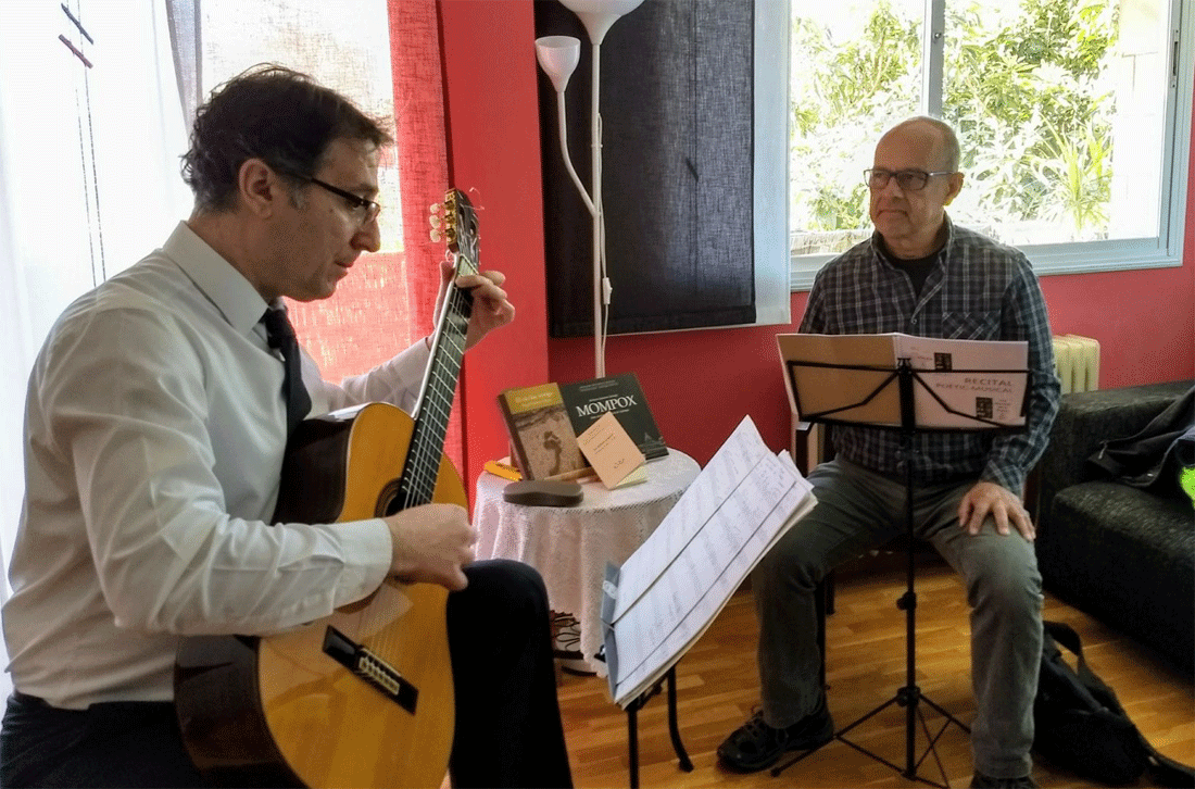 Dos recitals amb música commemoren el Dia Mundial de la Poesia