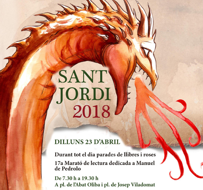 Sant Jordi homenatjarà Manuel de Pedrolo