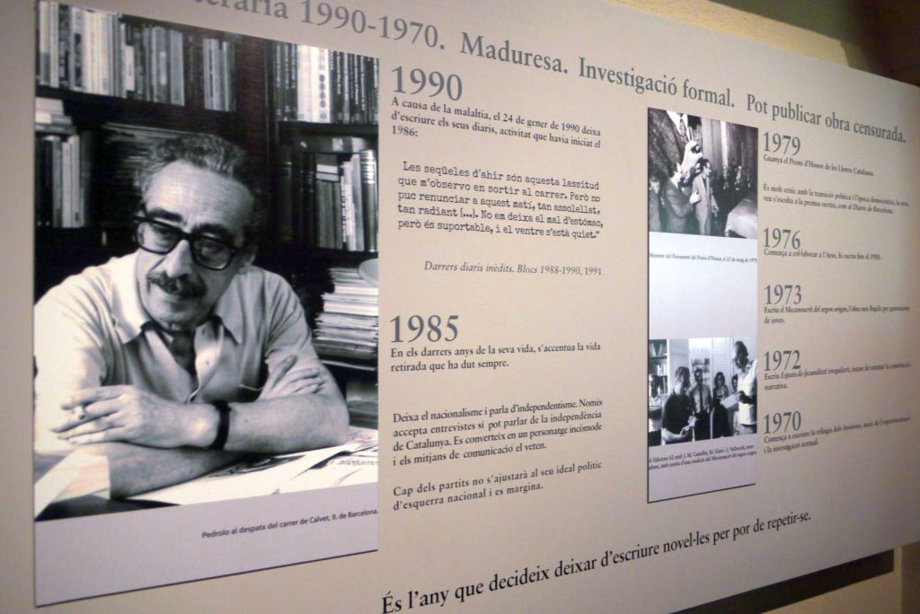 'Pedrolo, més enllà dels límits' a la Biblioteca Central