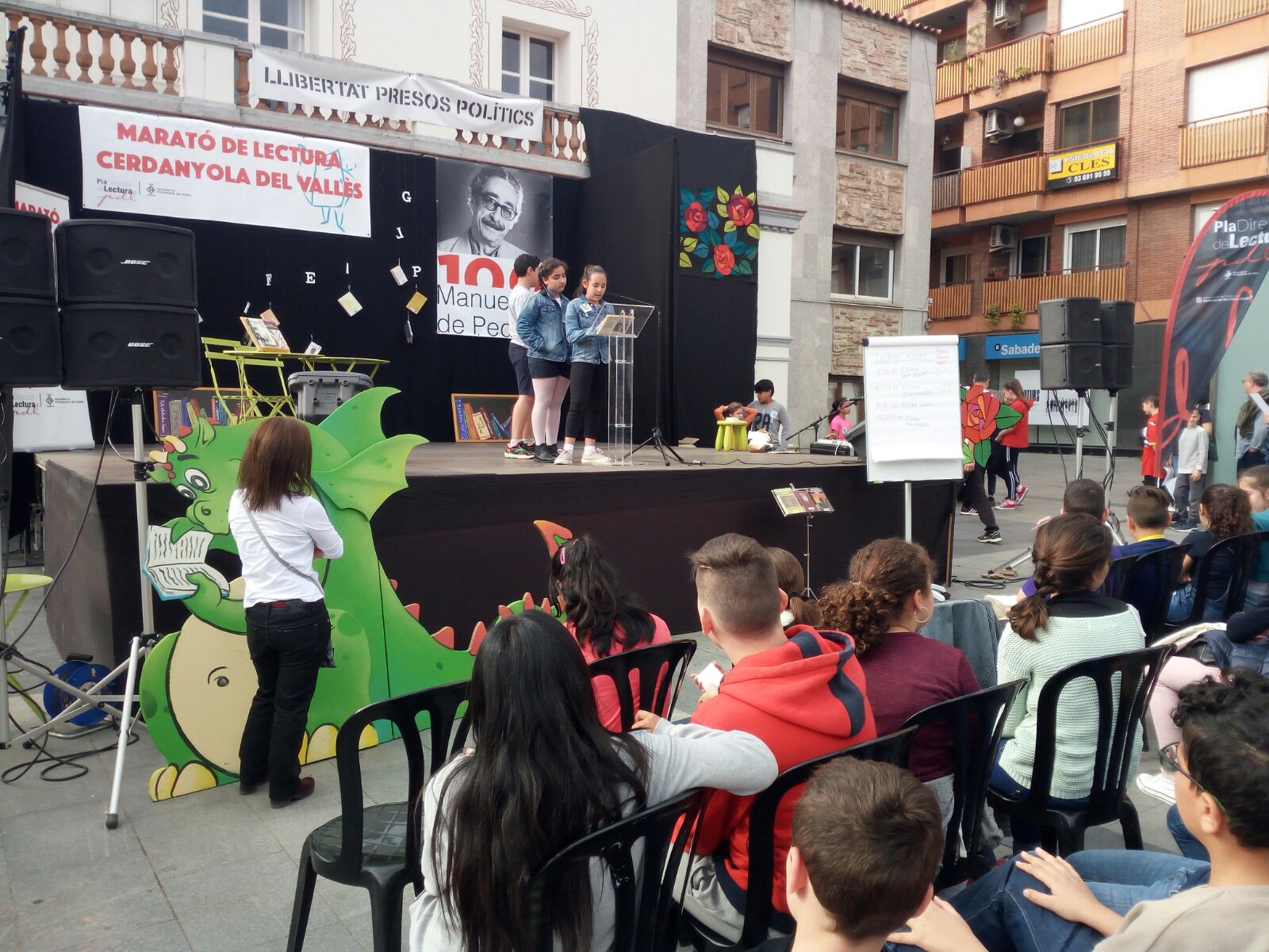 Sant Jordi convida la gent a prendre la seva ciutat