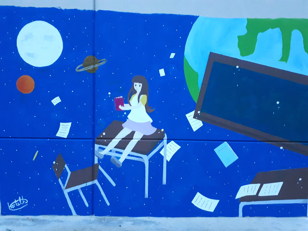 L'art uneix l'Escola Saltells i l'Institut Jaume Mimó