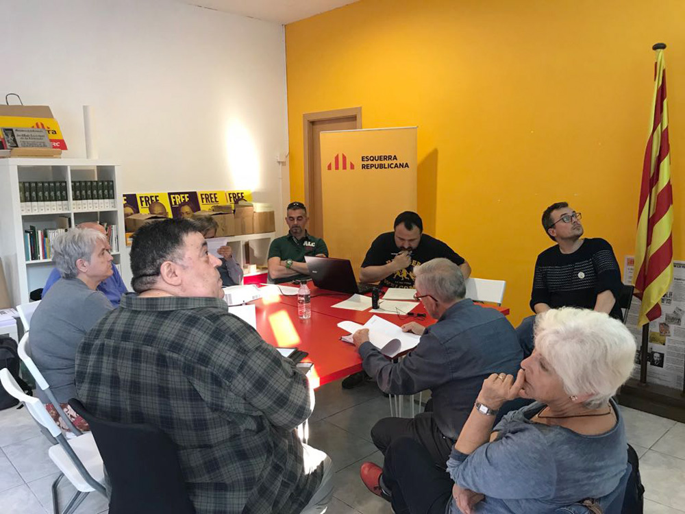 ERC estudia amb la seva militància possibles esmenes de cara a la conferència nacional del partit