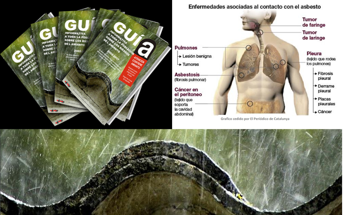 Les víctimes de l'amiant presentaran una guia informativa de riscos el pròxim 24 de maig