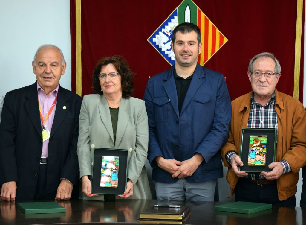 L'Ajuntament rep  Mariví Broto, Consellera de Ciutadania i Drets Socials del Govern d'Aragó