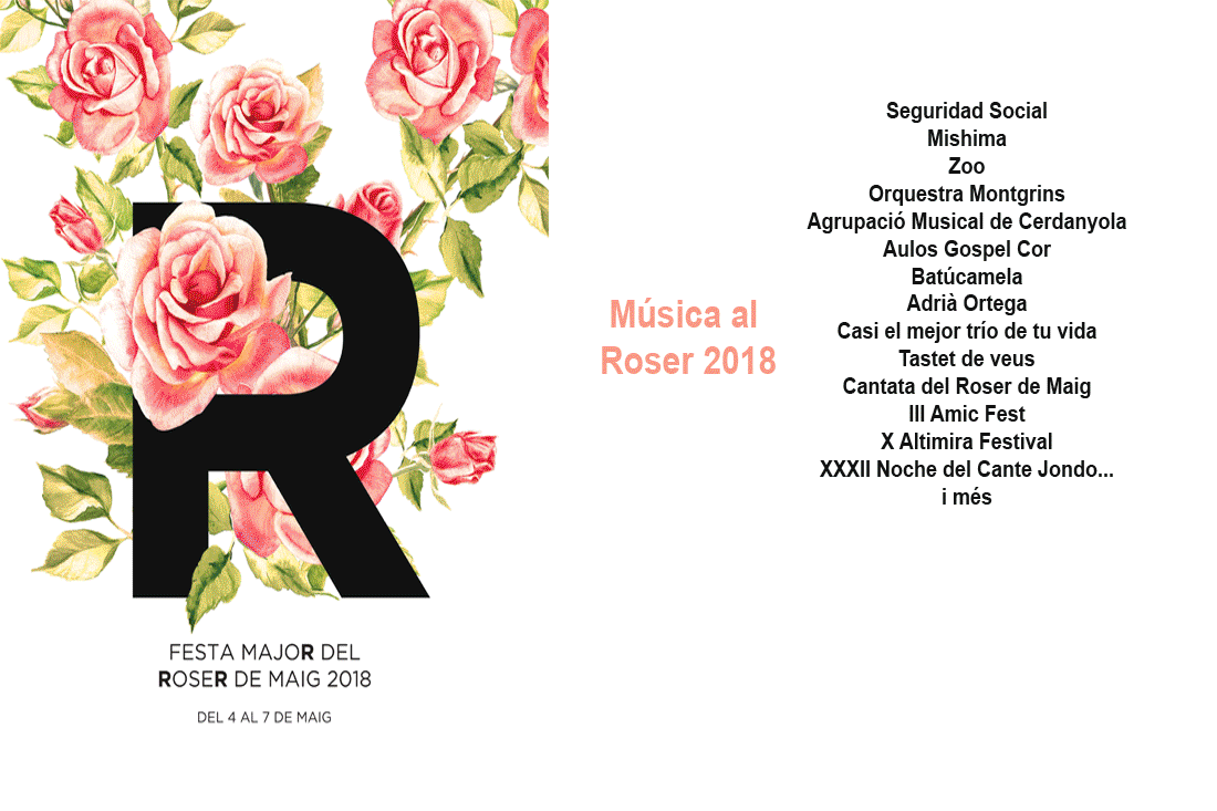 La música pren el Roser 2018 per assalt