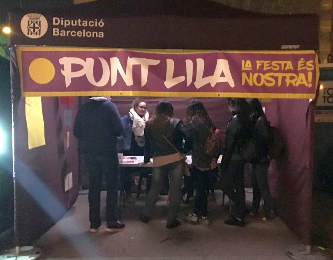 L'Ajuntament destaca l'èxit del Punt Lila del Roser de Maig