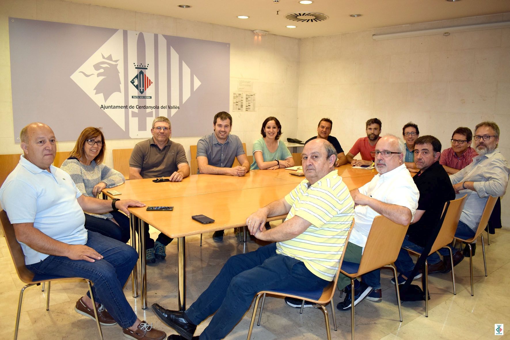 L’Associació de l’Esport es reuneix amb l’Alcalde  i la regidora d’Esports