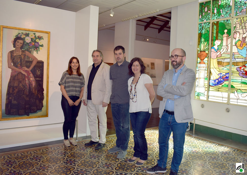 El retrat de la senyoreta Ramona Prada ja es pot visitar al Museu d'Art de Cerdanyola