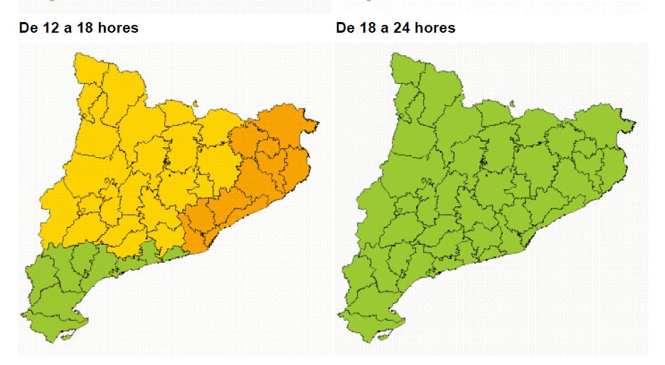 Avís de situació de risc per calor