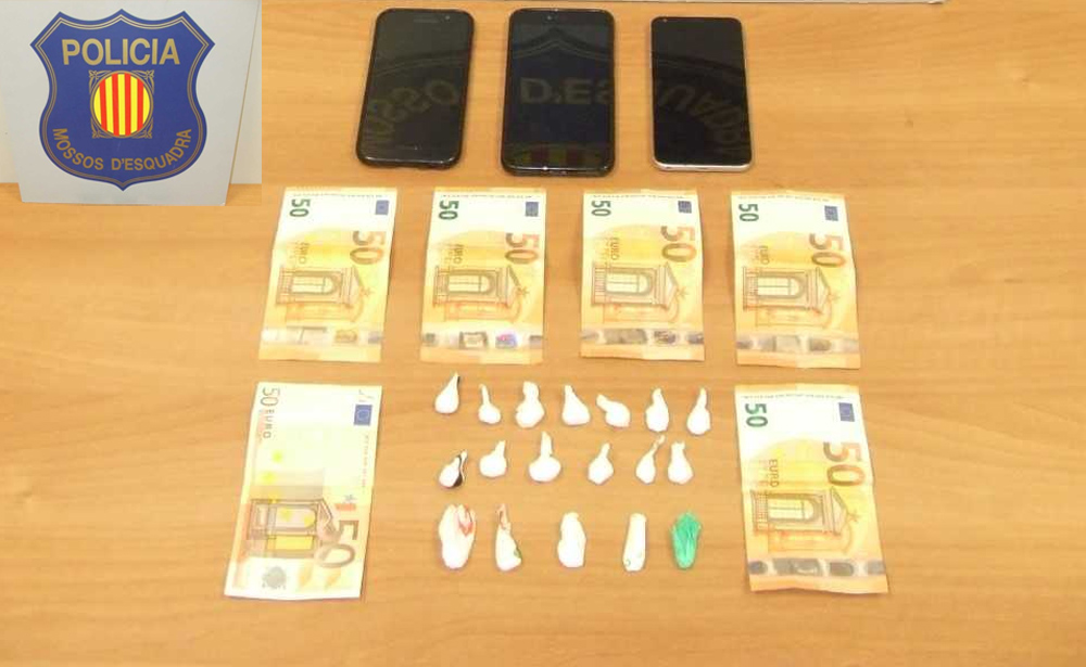 Els Mossos detenen un veí de Cerdanyola com a traficant de droga