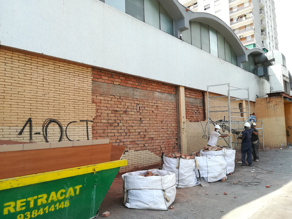 Les obres als mercats municipals avancen a bon ritme
