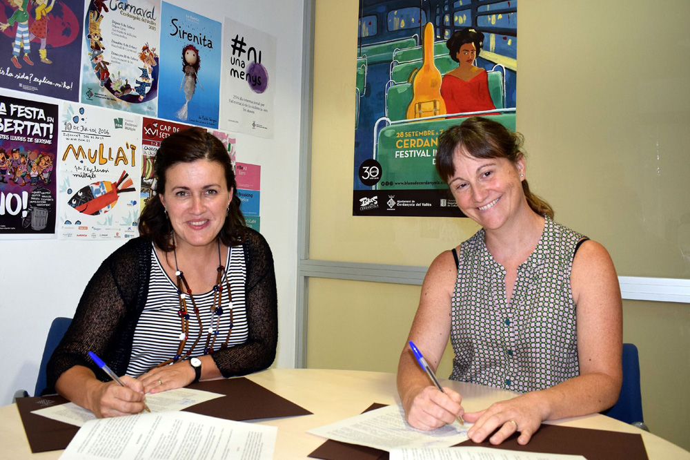 Signat el conveni de col·laboració entre l'Ajuntament i La Gresca