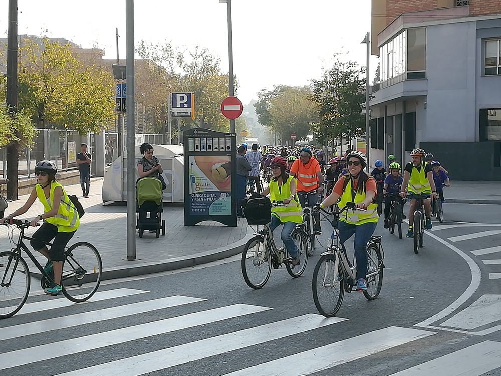 Les bicicletes sortiran demà al carrer per promocionar els Camins Escolars