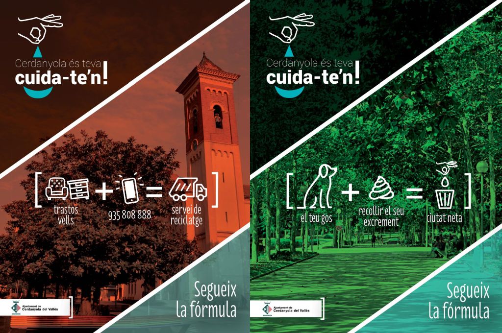 Campanya per apel•lar a la responsabilitat ciutadana en la netedat de l'espai públic