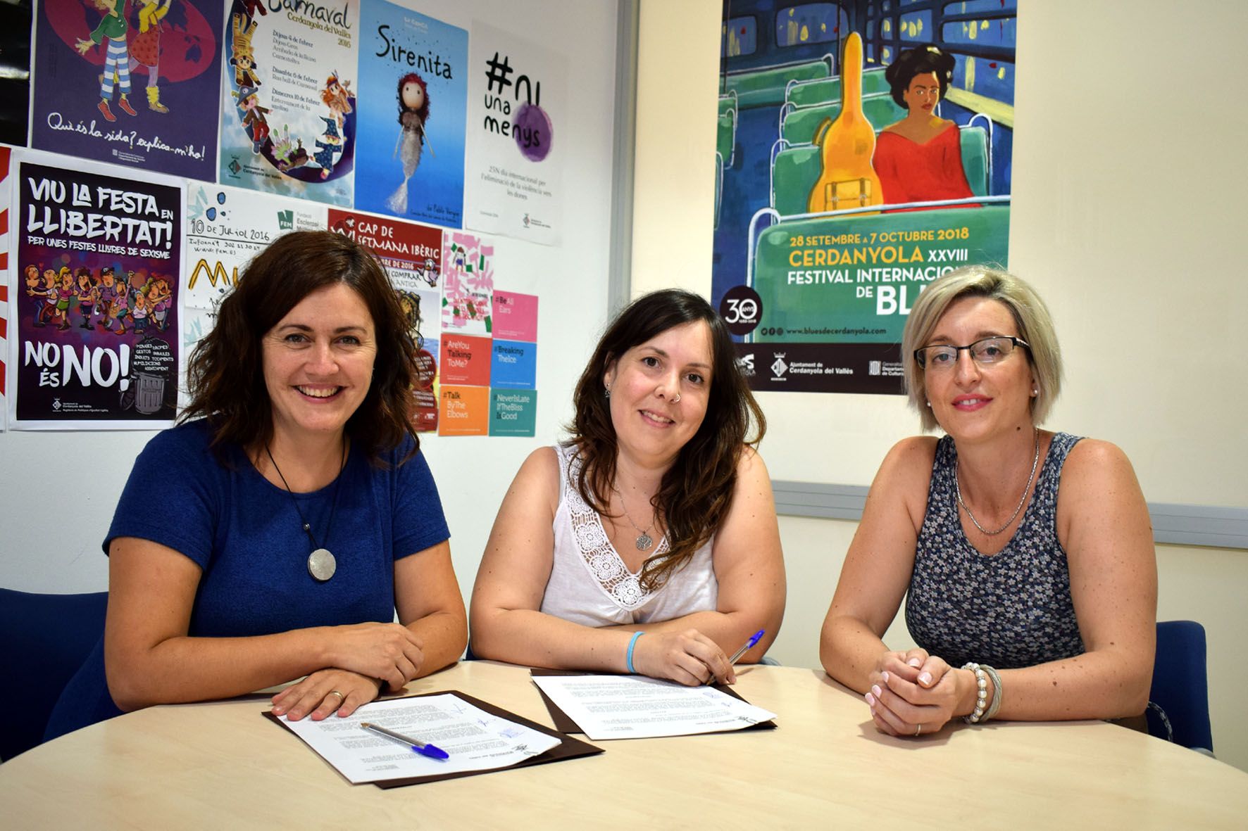 L'Ajuntament i l’Associació Espanyola Contra el Càncer acorden impulsar el projecte 'Lluita contra el càncer 2018'