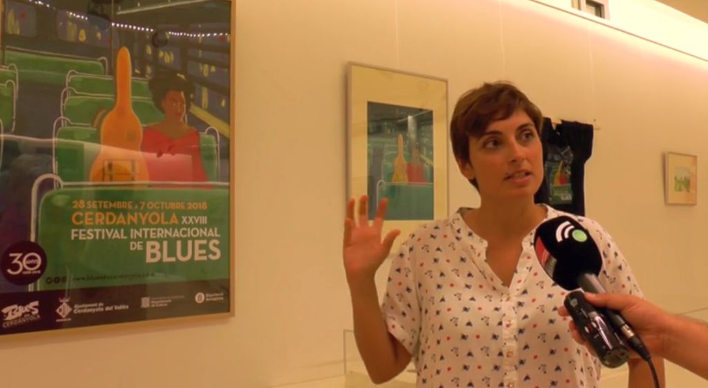 Olga Molina exposa a la Sala Elisa Arimany de la Biblioteca Central