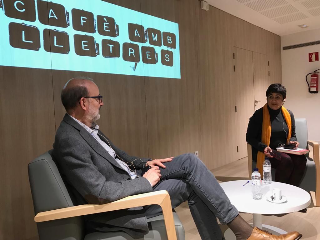 Antoni Bassas, periodisme amb mirada pròpia al Cafè amb Lletres