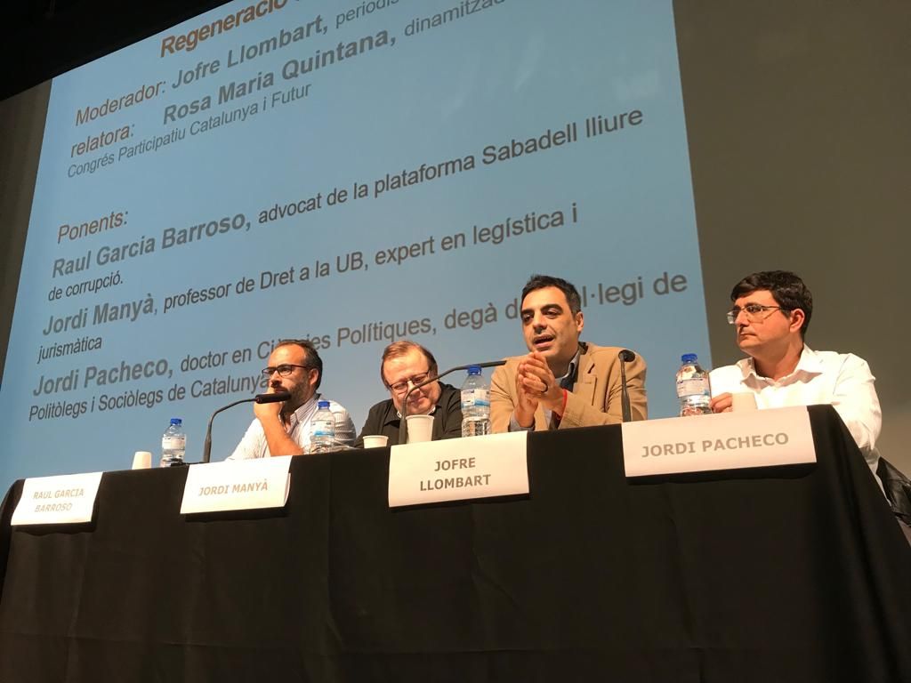 El Congrés Catalunya i Futur debat a Cerdanyola sobre regeneració de la política