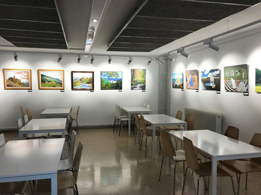 Paisatgisme i figurisme de la mà de dos cosins al B'Art de l'Ateneu