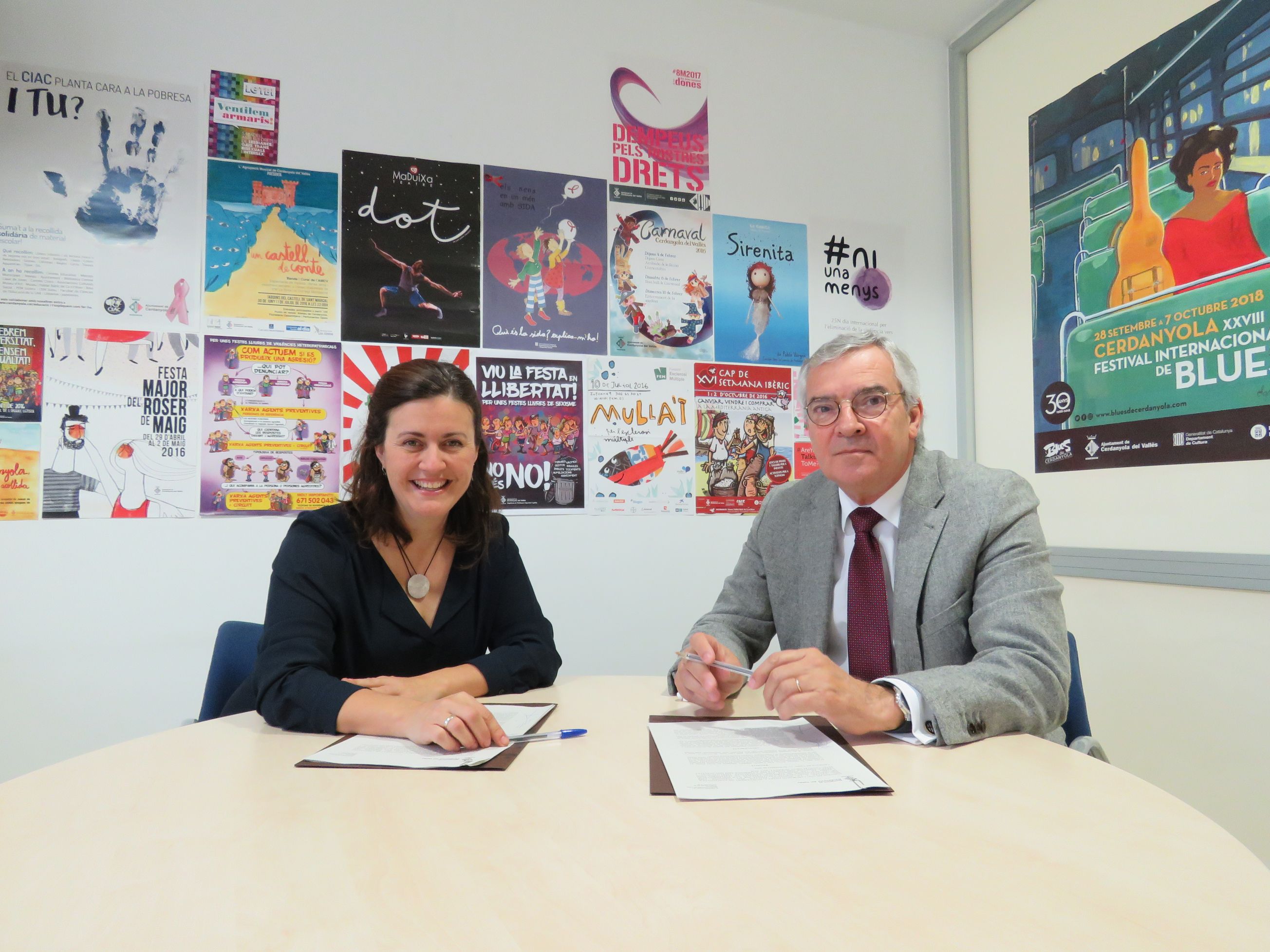 Catalònia i l'Ajuntament col·laboren en la formació i la teràpia assistida amb animals