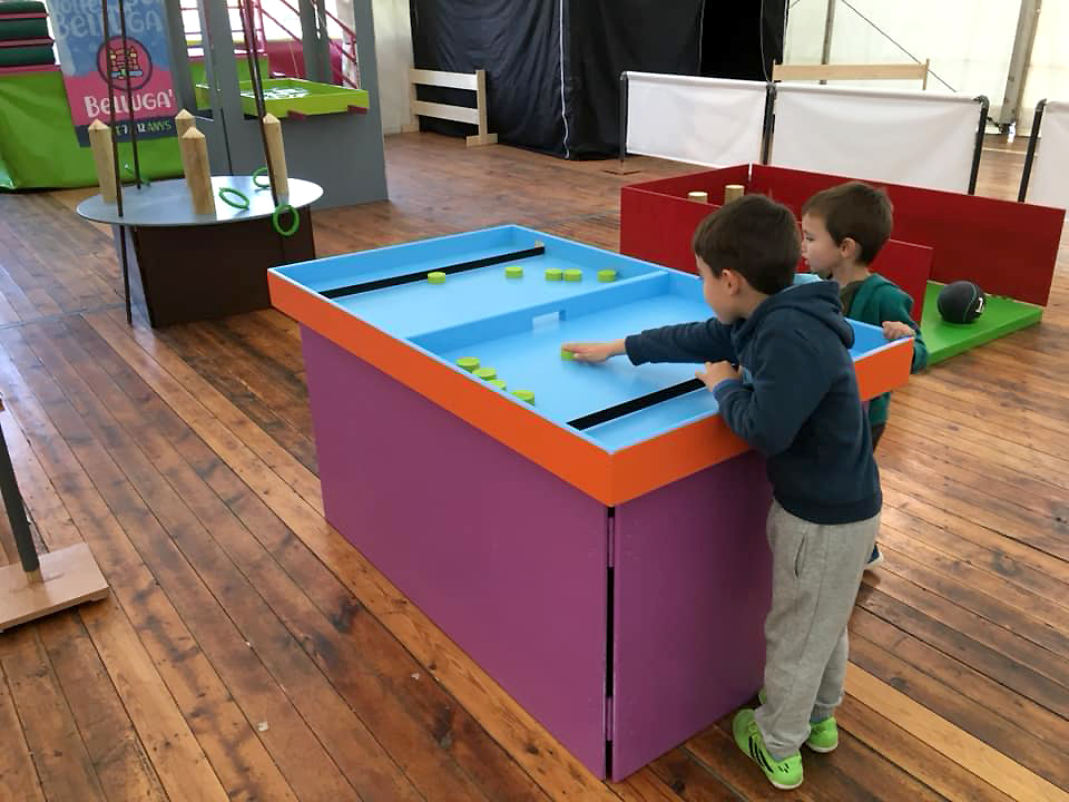 El Parc de Nadal s'estrena amb somriures i diversió