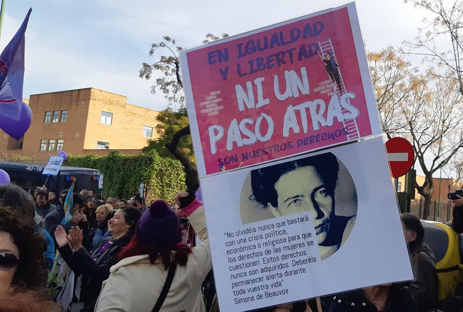 El Consell de Polítiques d’Igualtat fa costat a la campanya Ni un pas enrere de les dones andaluses