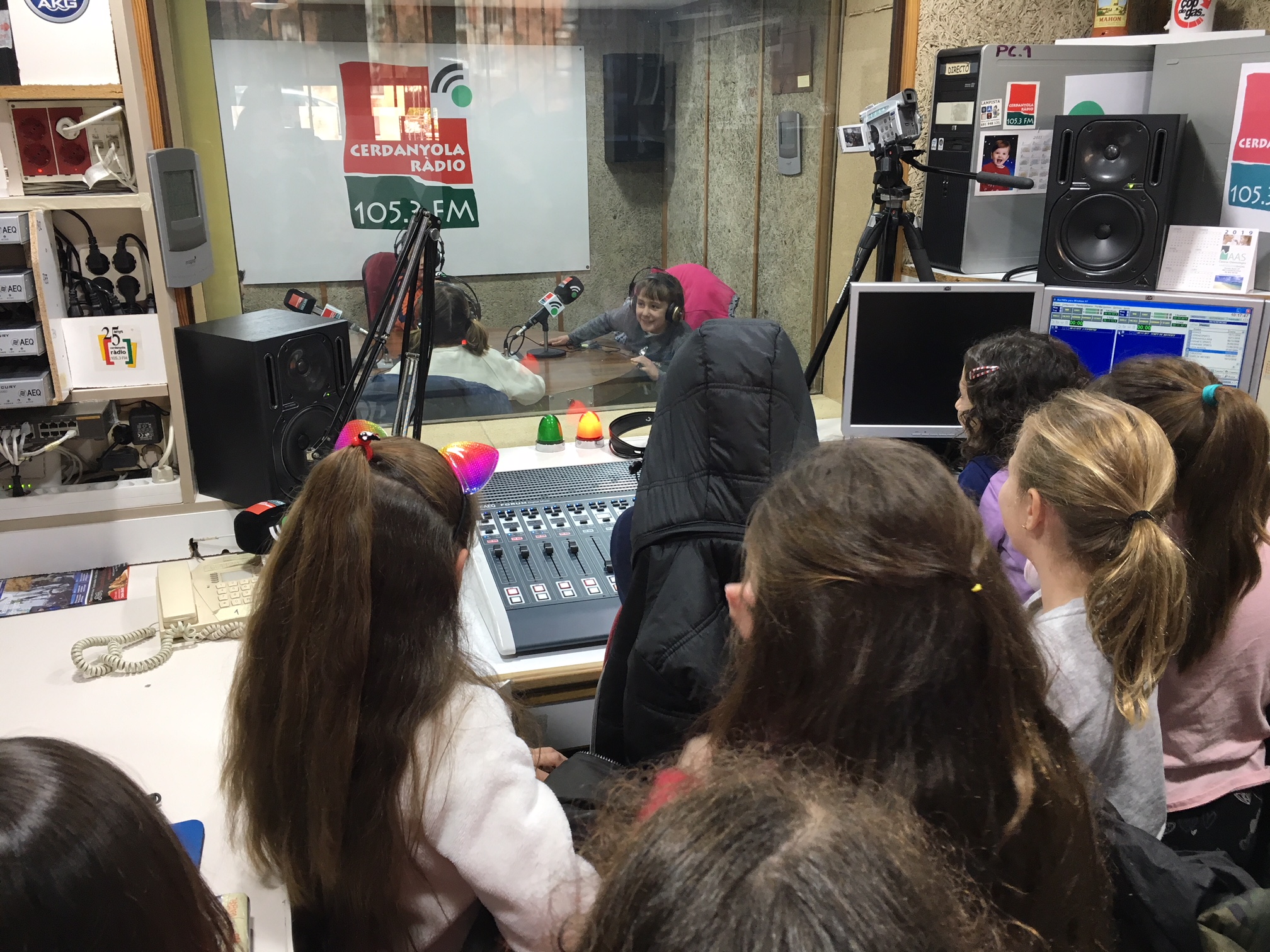 L'Escola Saltells inicia les visites guiades a Cerdanyola Ràdio