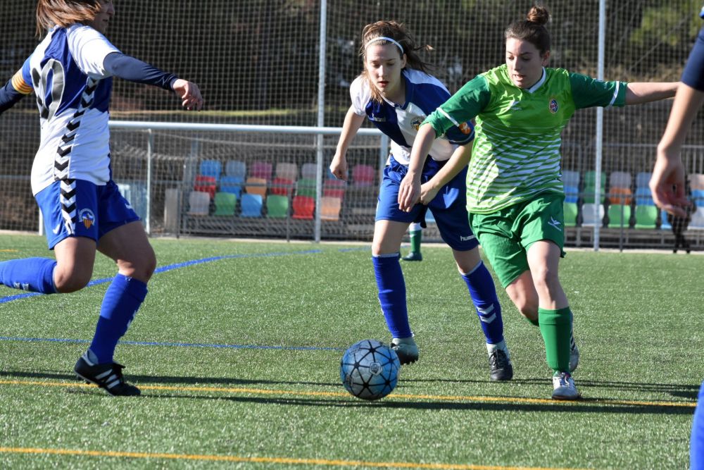 El Cerdanyola femení empata contra l'Atlètic Vilafranca i trenca la ratxa de derrotes