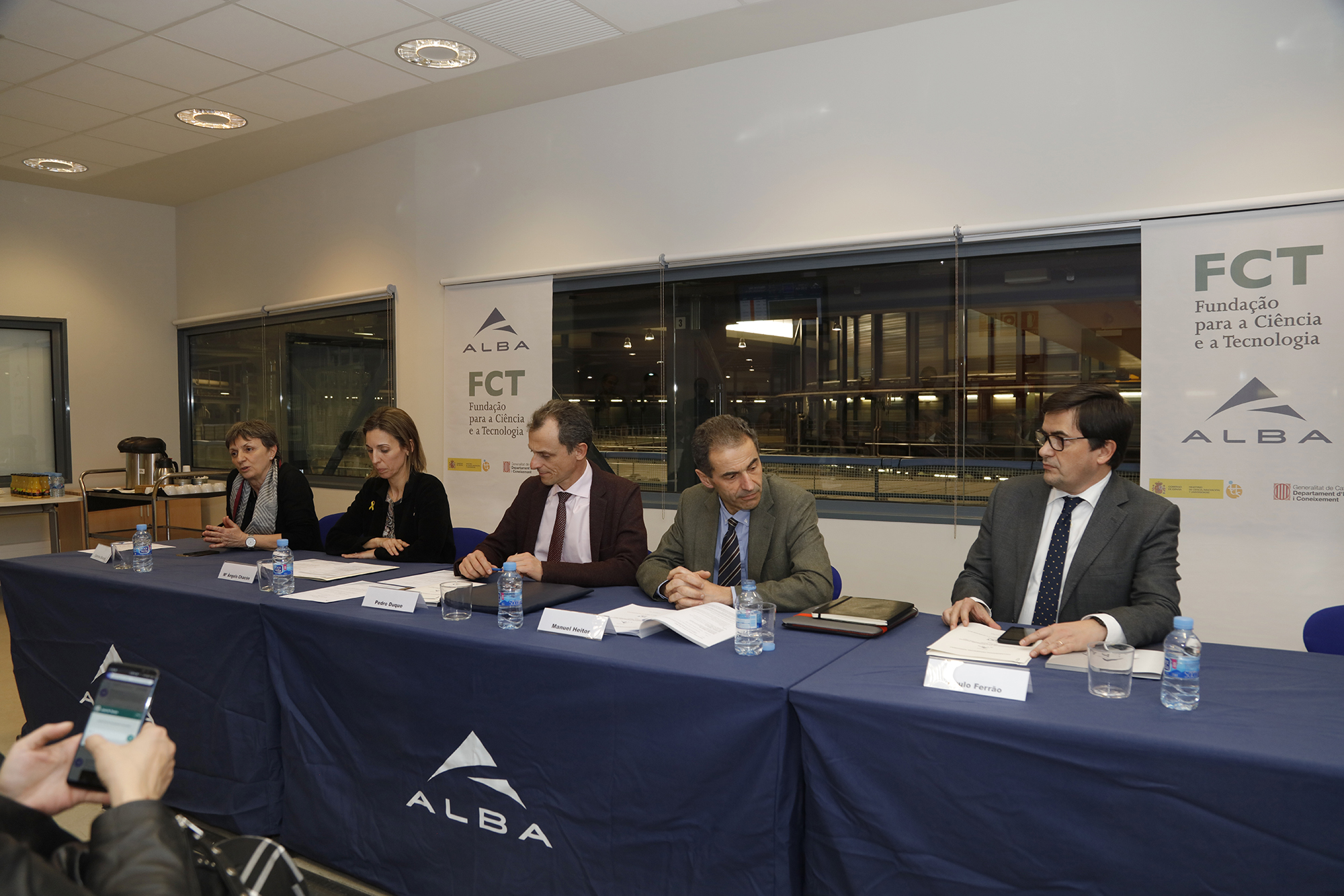 El Sincrotró ALBA i Portugal enforteixen la seva col·laboració científica