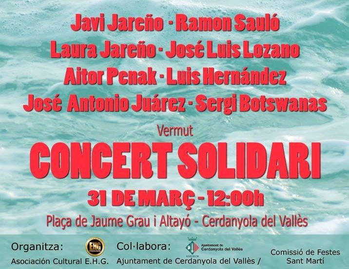 Concert solidari en favor de Proactiva Open Arms