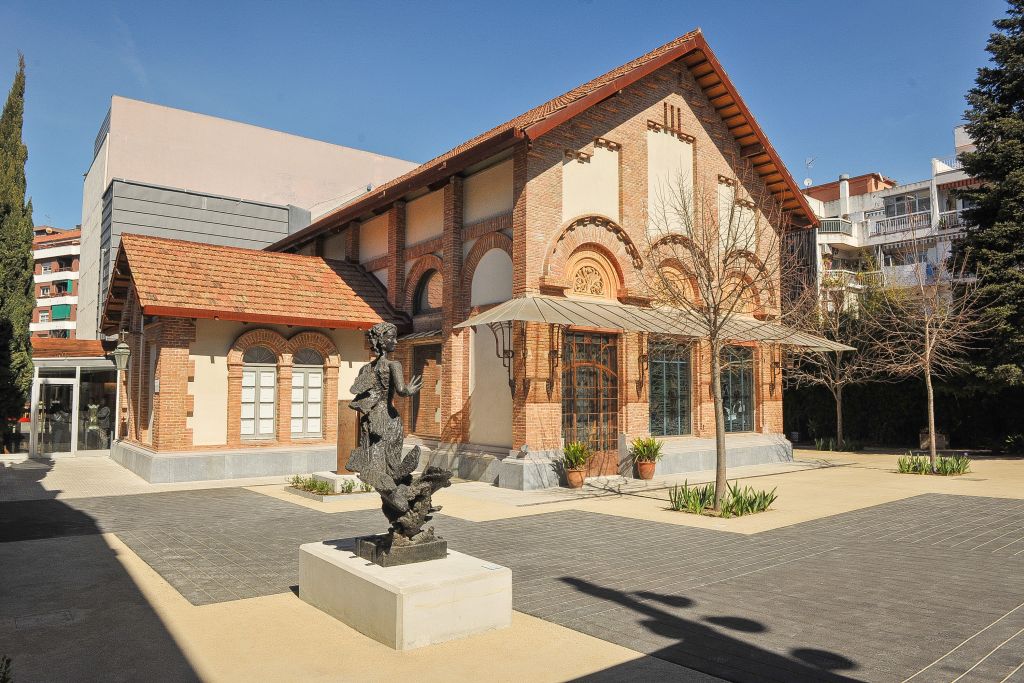 El jardí del Museu d'Art de Cerdanyola obert novament al públic