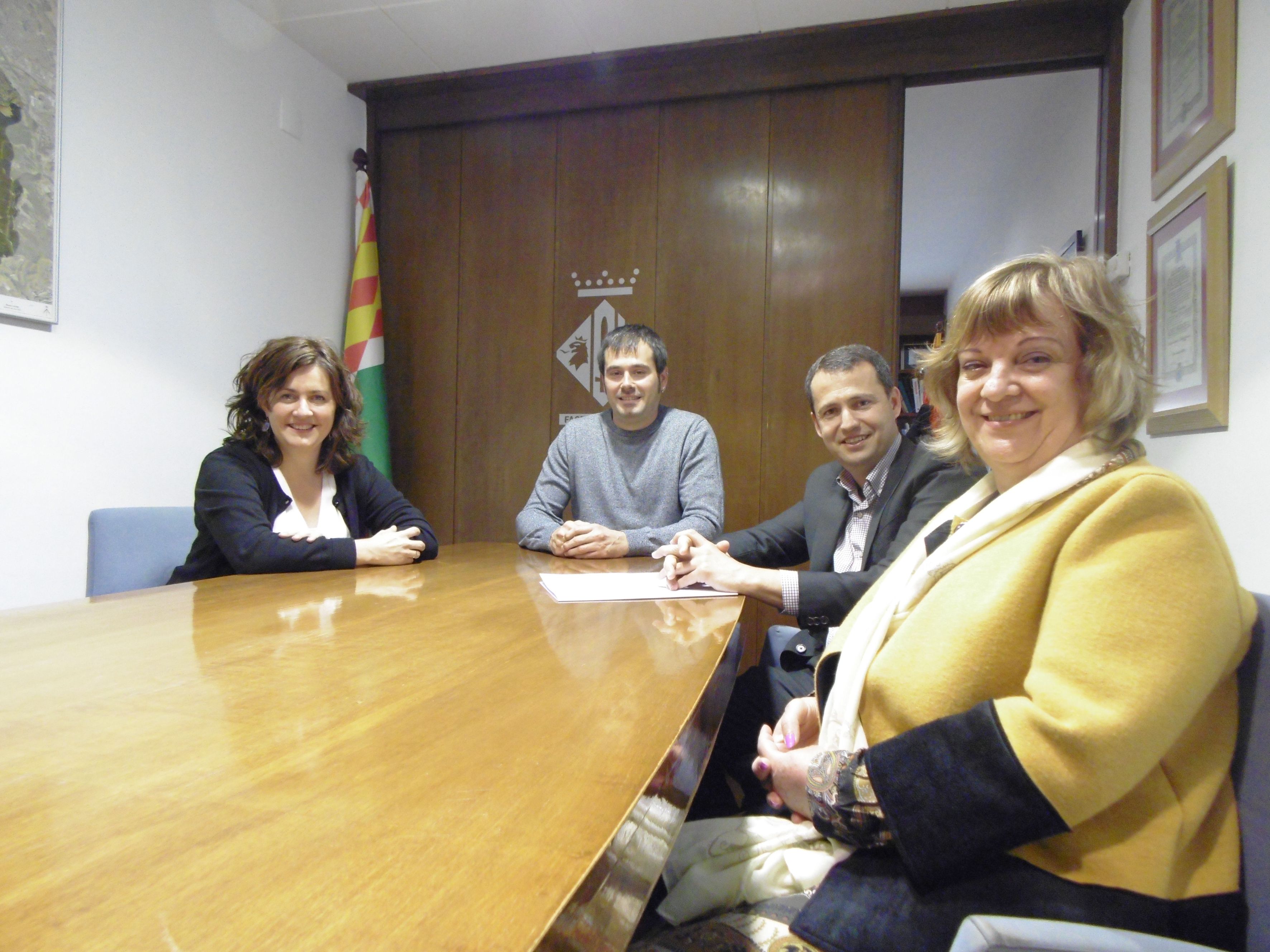 Reunió per explorar noves vies de col·laboració entre Ajuntament i Residència Cerdanyola