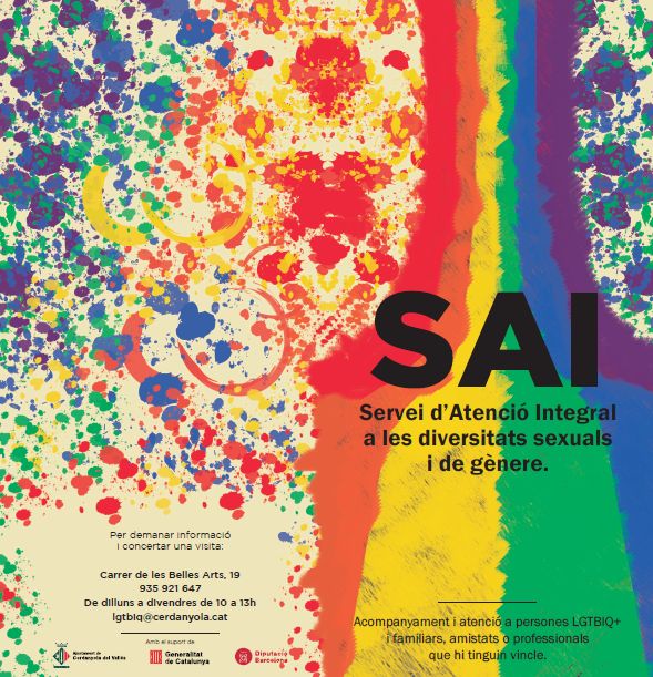 Es posa en marxa el Servei d'Atenció Integral a les Diversitats Sexuals i de Gènere (SAI)