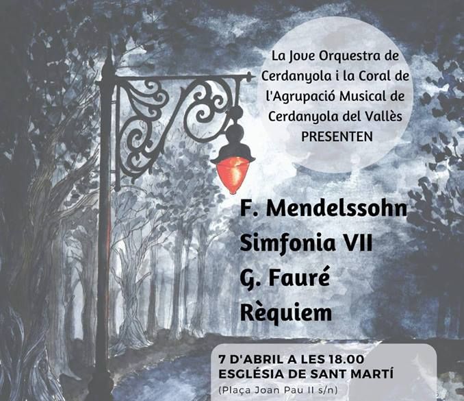 La JOC i la Coral de l'AMCV presenten el Rèquiem de Fauré aquest diumenge a l'església de Sant Martí