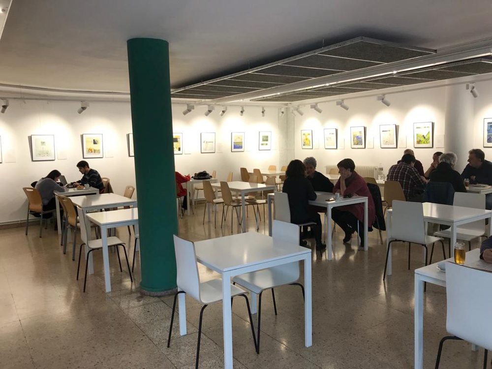 Exposició humanista al B'Art de l'Ateneu