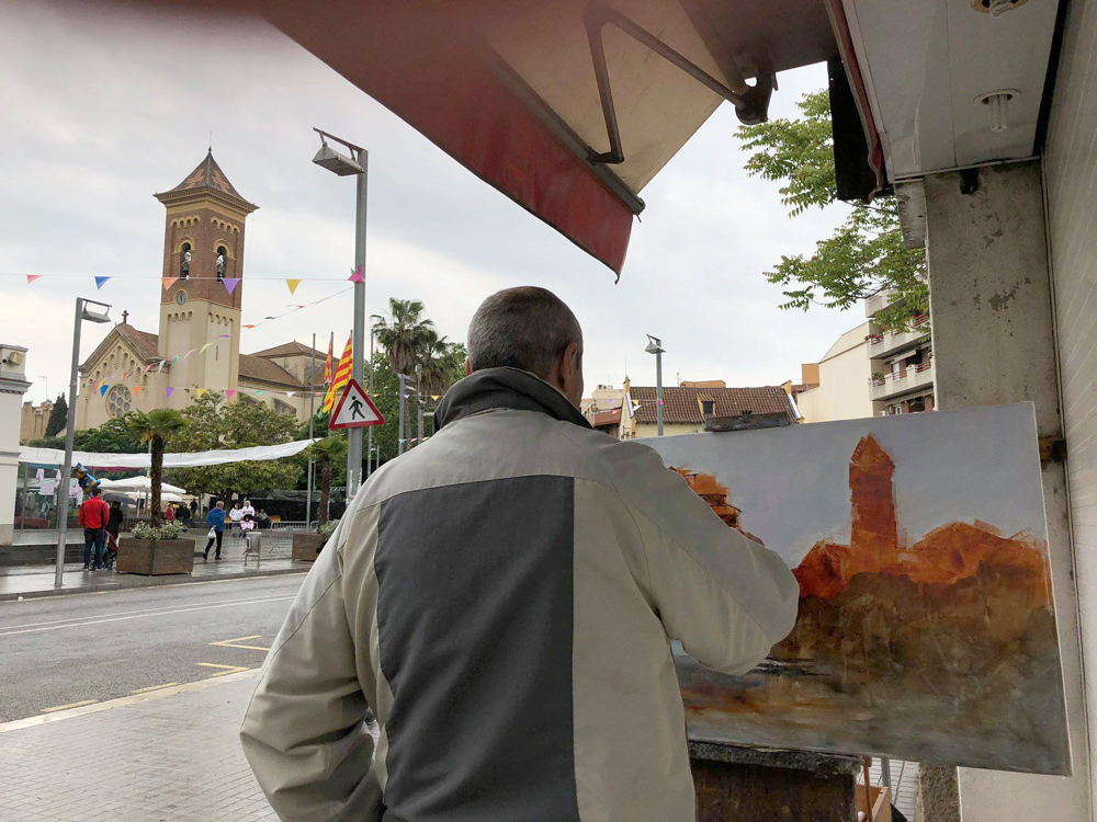 II Concurs de Pintura Ràpida Roser de Maig