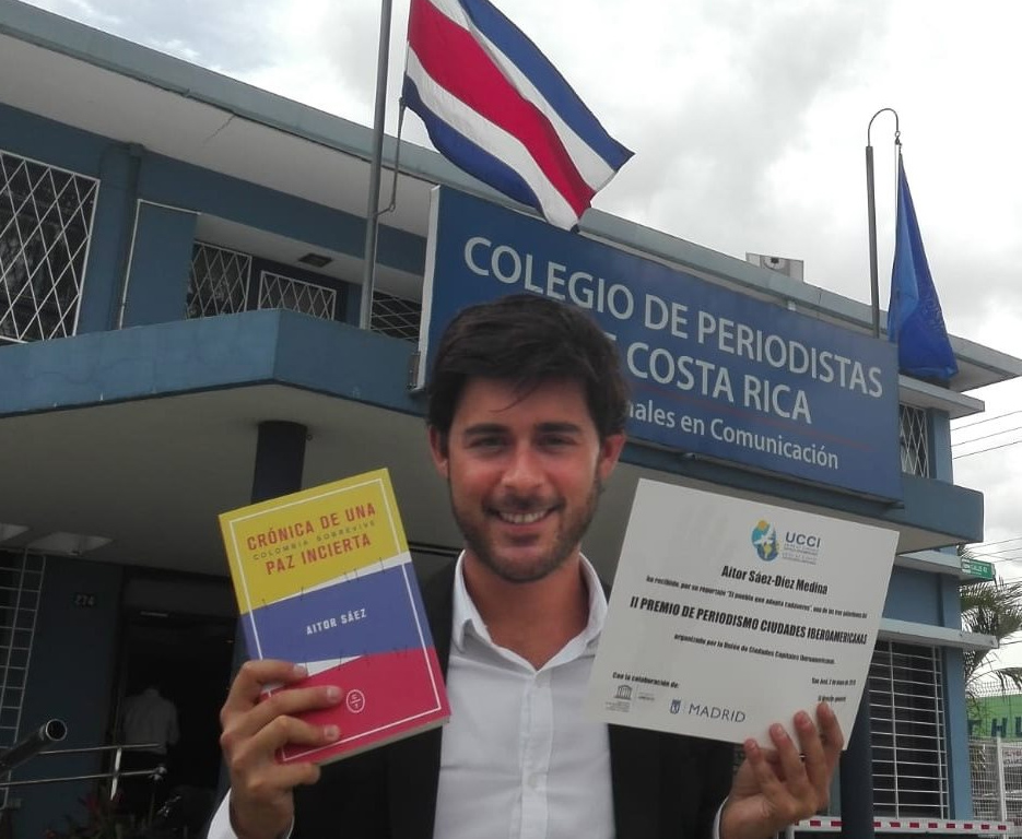 Aitor Sáez guanya un dels premis de periodisme de la Unió de Ciutats Iberoamericanes