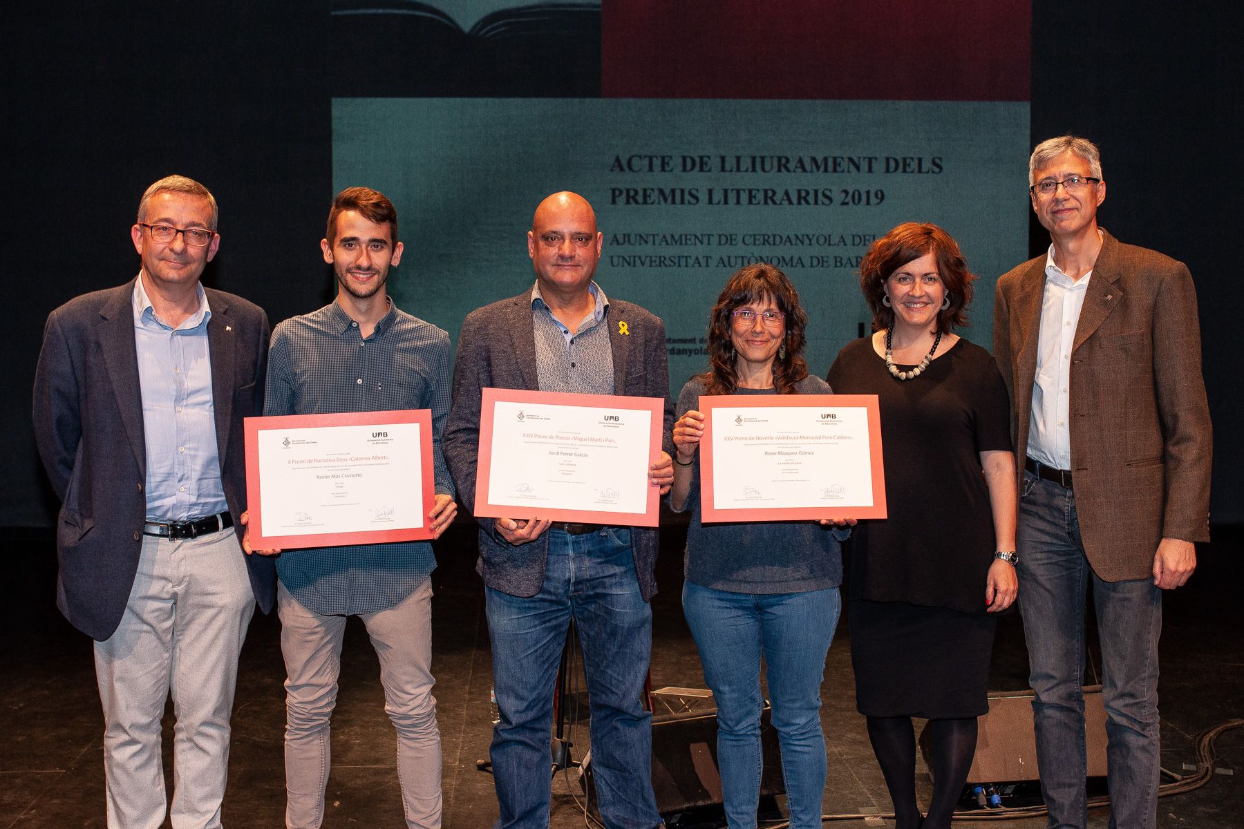 Es donen a conèixer els guanyadors dels Premis Literaris de l’Ajuntament i la UAB
