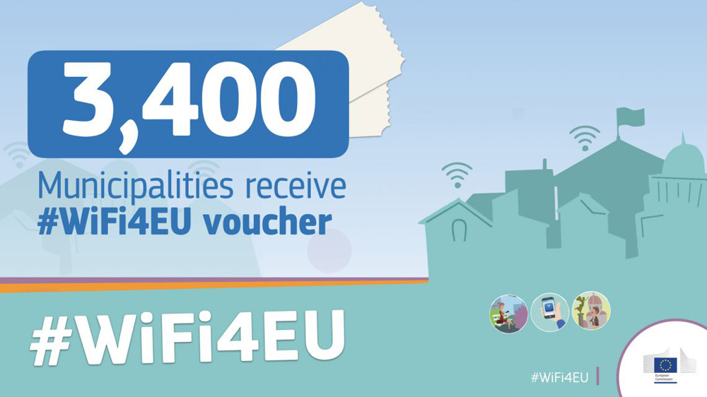L’Ajuntament rep una subvenció europea per instal·lar nous punts de WiFi gratuït al municipi