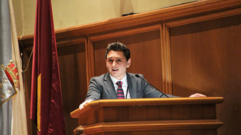 Gorka Samaniego, medalla de bronze al Campionat Mundial de Debat de Perú