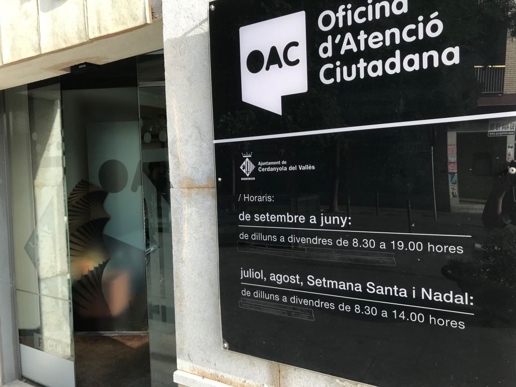 Horaris de les dependències municipals al mes d'agost