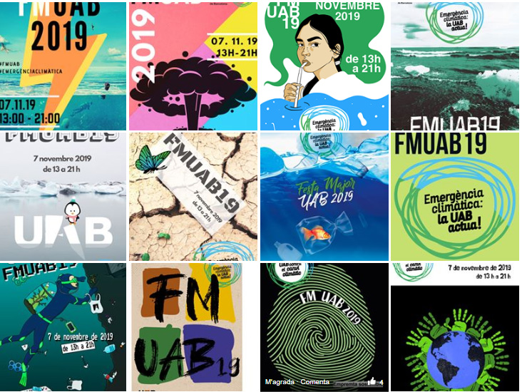 La UAB convida a triar el cartell de Festa Major amb una votació