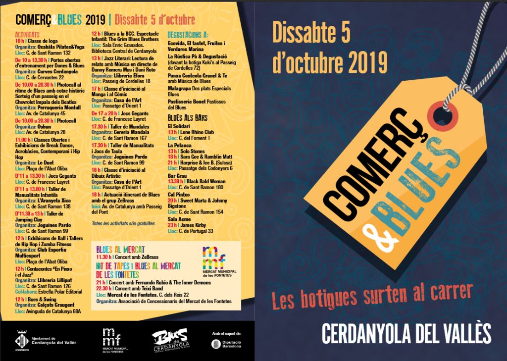 Comerç i restauració, puntals del XXIX Festival Internacional Blues de Cerdanyola dedicat a la memòria de Dr. John