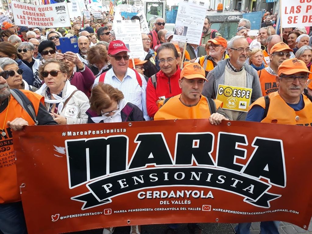 Marea Pensionista debat a la UAB sobre el dèficit de la Seguretat Social