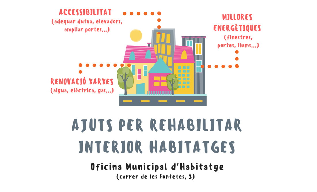 Ampliació dels ajuts per rehabilitar habitatges