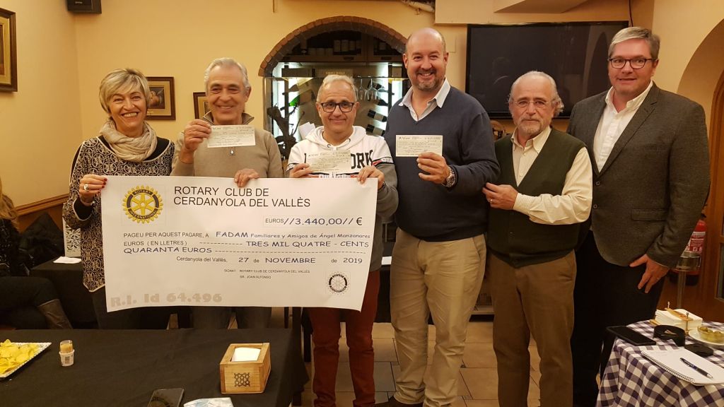 El Rotary Club lliura els premis a les entitats solidàries