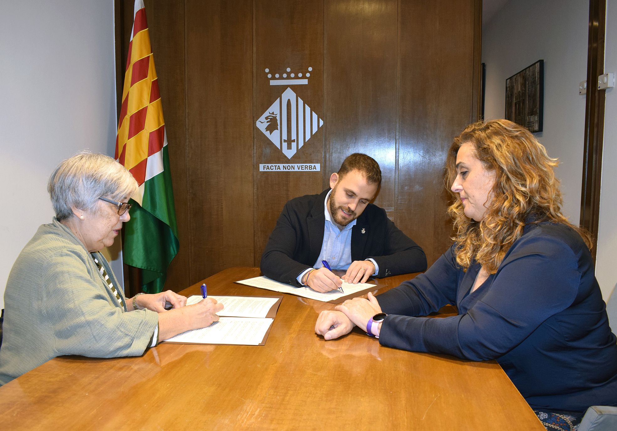 L'Ajuntament i l'Església Evangèlica col·laboren en l'adquisició d'aliments durant l'any 2019