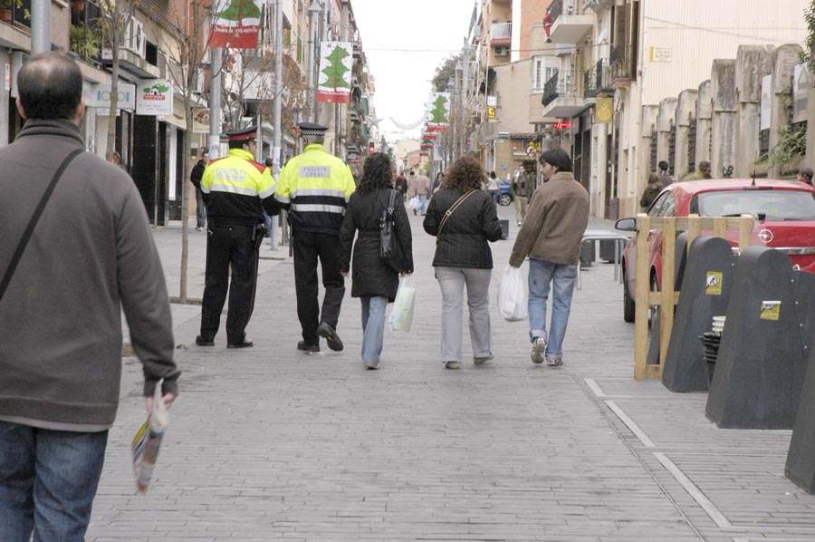 Arriba el Nadal i torna el dispositiu Boix Grèvol amb patrulles mixtes de Mossos i Policia Local