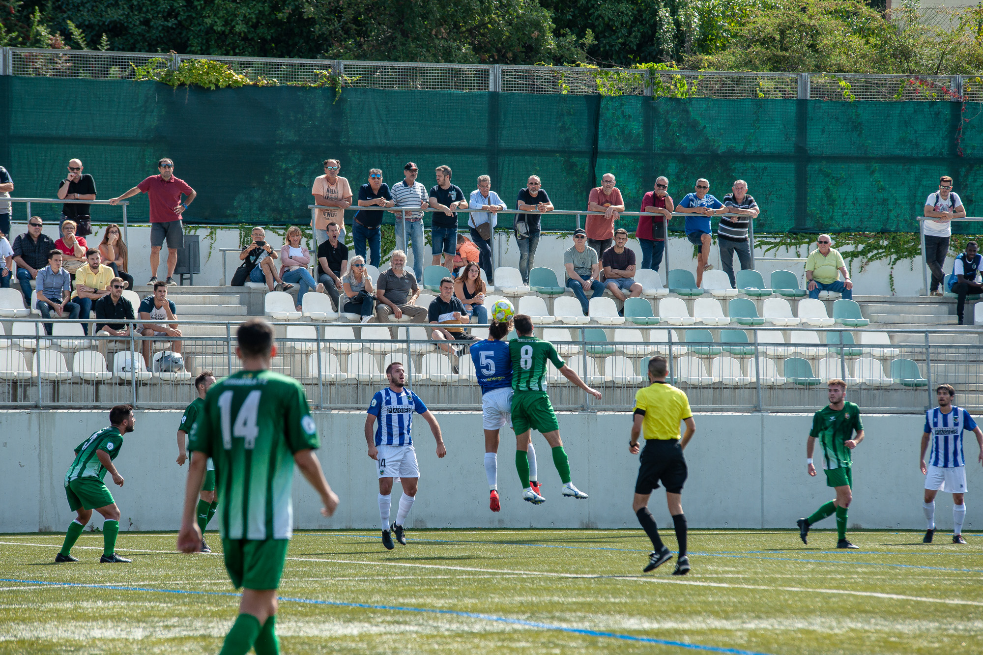 El «Sarda» surt viu d'un partit boig